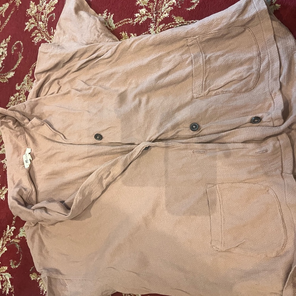 Madewell Light Brown Shirt